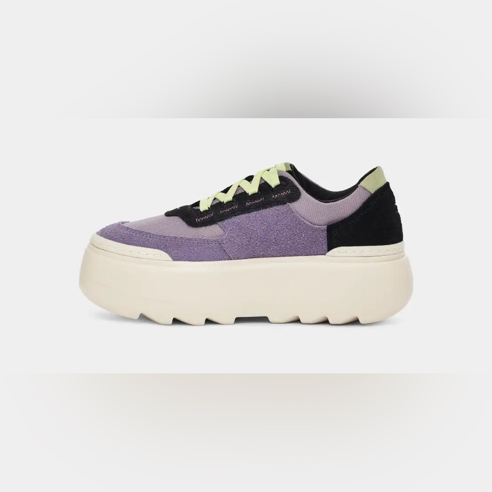 UGG | Marin Mega Lace Sneakers Platform June Gloom Purple NEW - Picture 13 of 15